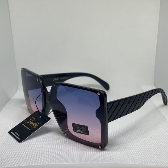 Giselle Accessories - Giselle Women’s Black Frame Sunglasses